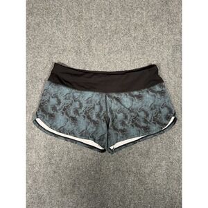 Vuori Omni Performance Shorts Womens Large Blue Lightweight Athletic Running EUC